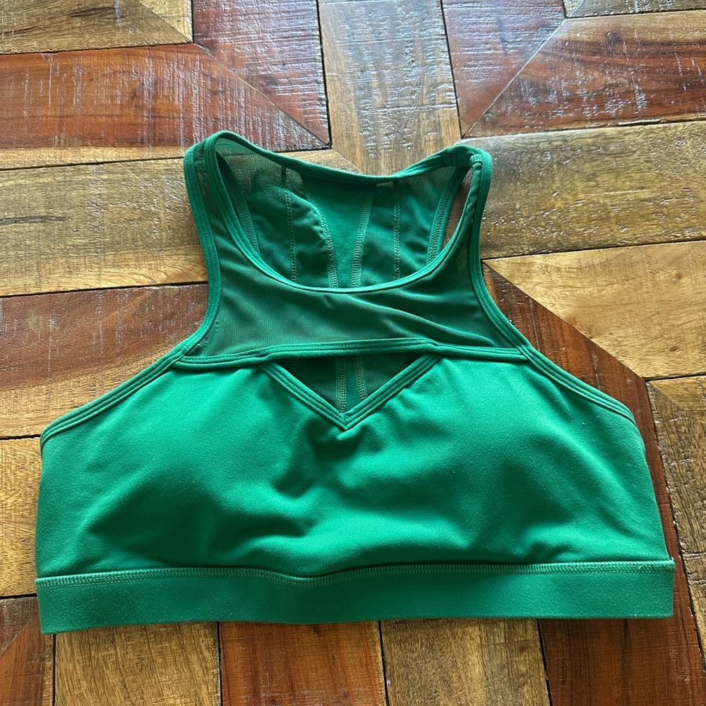 BUFFBUNNY women’s size XL extra Large green sports bra